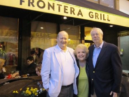 pose-in-front-of-frontera The obligatory pose outside of the restaurant