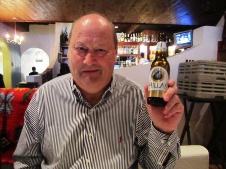richard-and-greek-beer And Greek beer.