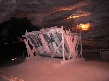 salt-peter This contraption was used in the mining of saltpeter.