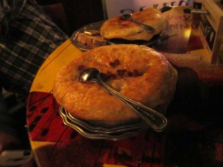 macaroni-pie Someone ordered macaroni pie and let me take a picture. They must not be on the low carb diet!