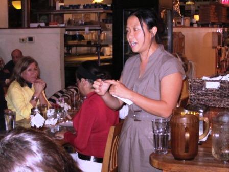 kahn Beardsley Community Farm manager, Khann Chov, shared some information about the project.