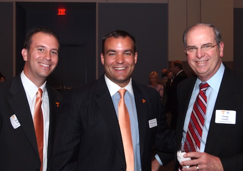 leahy-and-others From left, Jason Yellin, Scott Carter and Dr. Doug Leahy