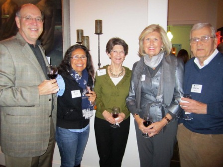 worthams-mercers-rosa From left, Dale Wortham, Rosa Mar, Alice Mercer, Wendy Wortham and Dr. Charles Mercer