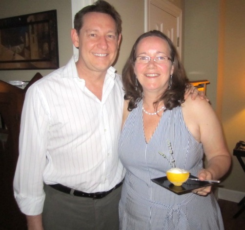 jim-and-mrs-samples Jim and Margaret Samples. He's the one who actually bid on the dinner at the Knox Heritage auction. Thanks, Jim!