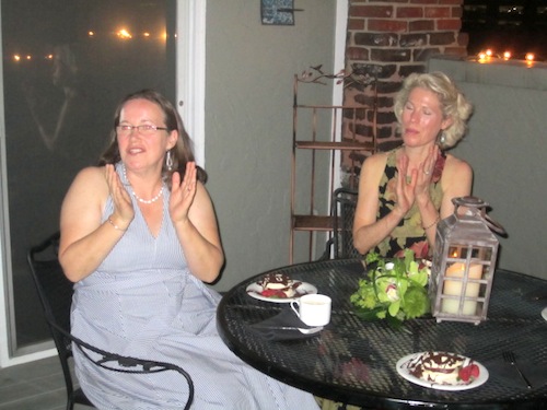 kathleen-and-ms-samples Which Margaret and Kathleen clearly enjoyed!