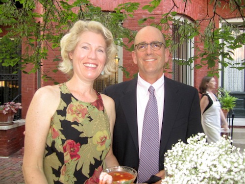 peter-and-kathleen-finch Kathleen and Peter Finch were two of the guests.