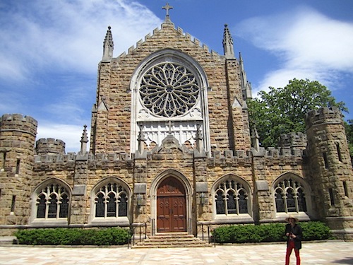 church-front Arthur called this church, "the largest monument to God and man in Franklin County."
