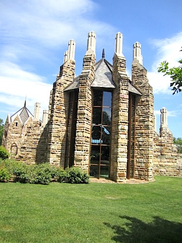dining-hall McClurg Dining Hall is not a historic building, but it is made to look like on. (They love flying buttresses at Sewanee!)
