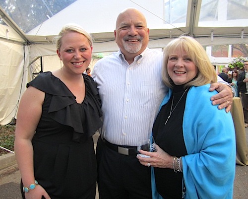 lauren-and-ashins Moxley Carmichael's Lauren Christ, left, with Jeff and Becky Ashin. Jeff is the new executive director of Young Williams Animal Center. Lauren served on the event's planning committee.