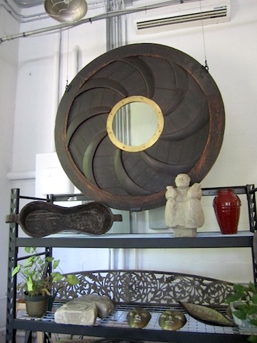 tea-wheel This is a tea wheel, used in the production of tea.