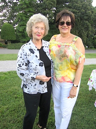 betsey-and-michelle Betsey Bush, left, and Dr. Michelle Brewer