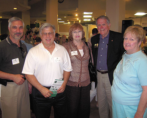dscn0015 Rick Emmett; City Councilman Nick Della Volpe; Ellen Adcock; City Councilman Duane Grieve; and City Councilwoman Brenda Palmer