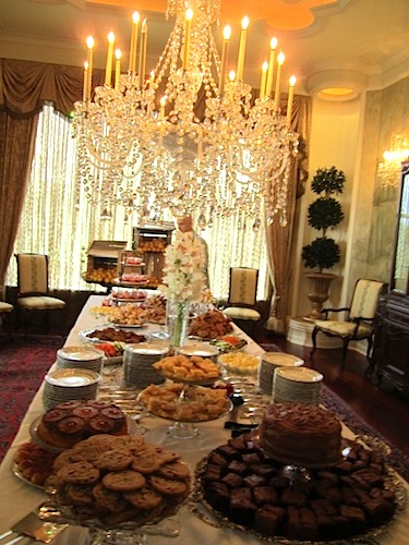 big-spread Cindi's mother, Pat DeBusk, made all the food for the huge spread with help from a couple of friends. It was delicious.