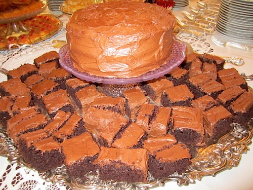 chocolate-cake I guess chocolate cake is popular in every generation!