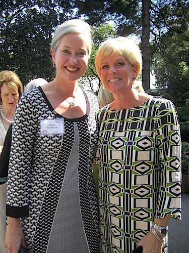 Jamie and Janet Former state Senator Jamie Woodson, left, with Janet McGaha, the Governors assistant.