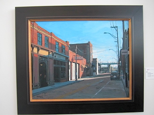joe-parrott Knoxville's Joe Parrott produced this oil on canvas, "Early Sunday Morning." It is 24" by 30."