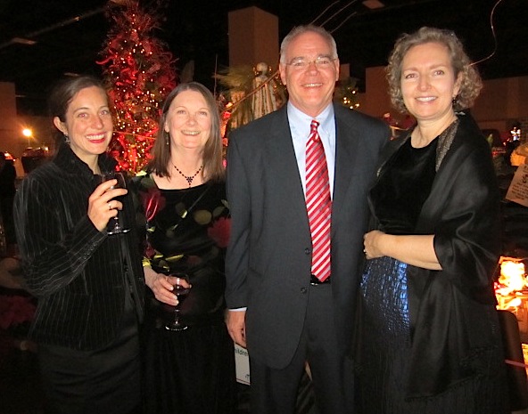 From left, Kimberly Pettigrew, Gay Lyons, Gary and Julia Bentley