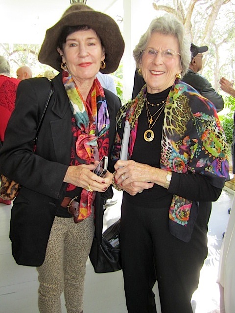 Susan Seymour, left, and Sarah Stowers were fun members of our group.