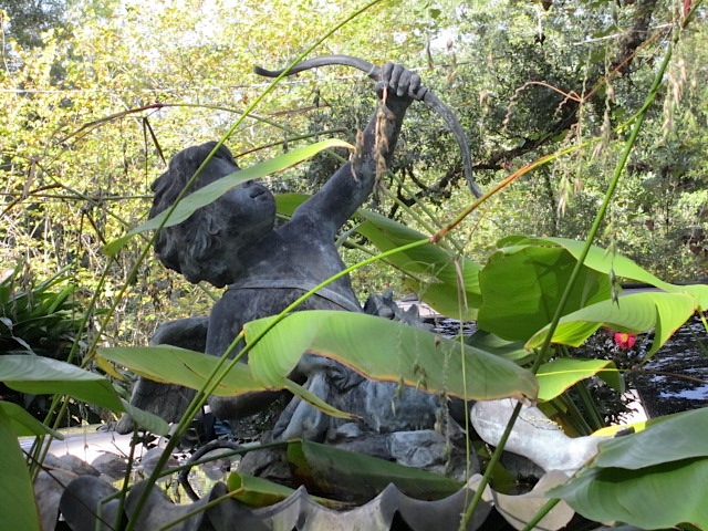 Fountain cherub