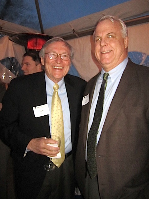 Tom Ford, left, and Tom Coulter