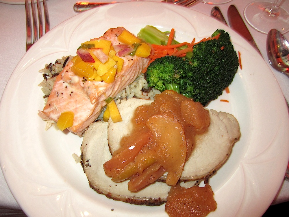 The food was excellent -- and plentiful!