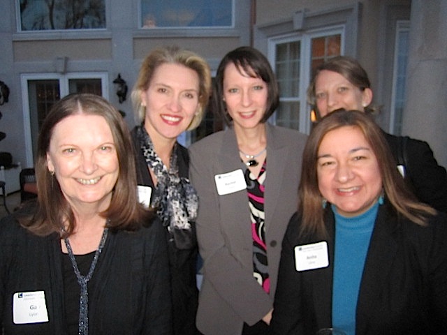 From left, Gay Lyons, Mary Bogert, Rachel Ford, Patty Bragg (in back) and Anita Lane.
