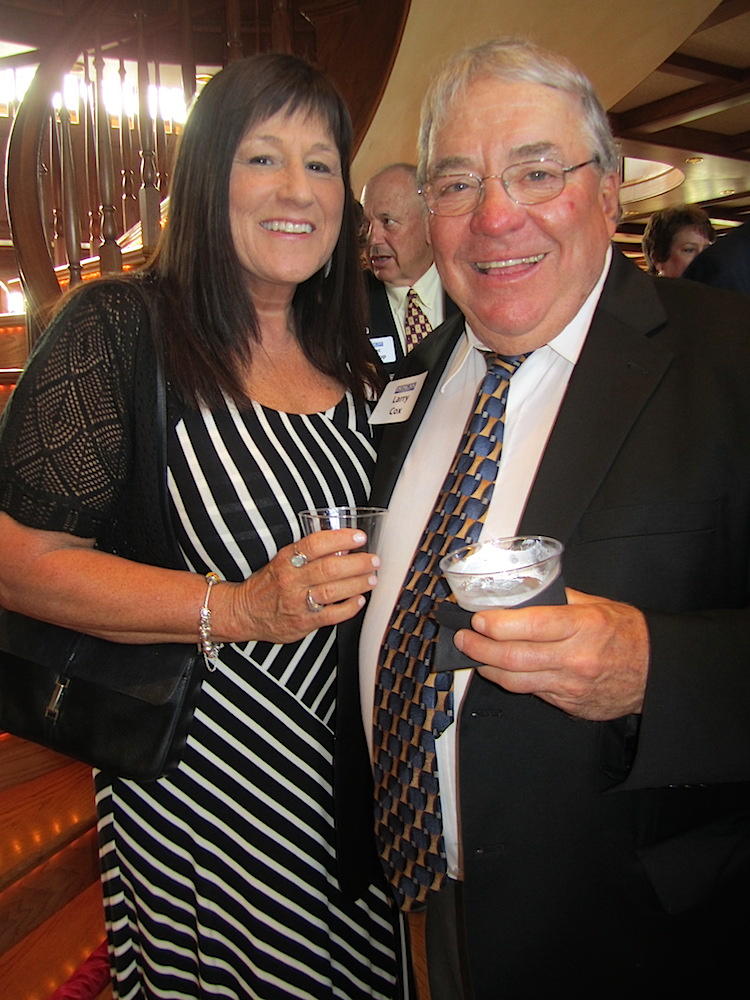 Former Knoxville City Councilman Larry Cox and his wife, Brenda.