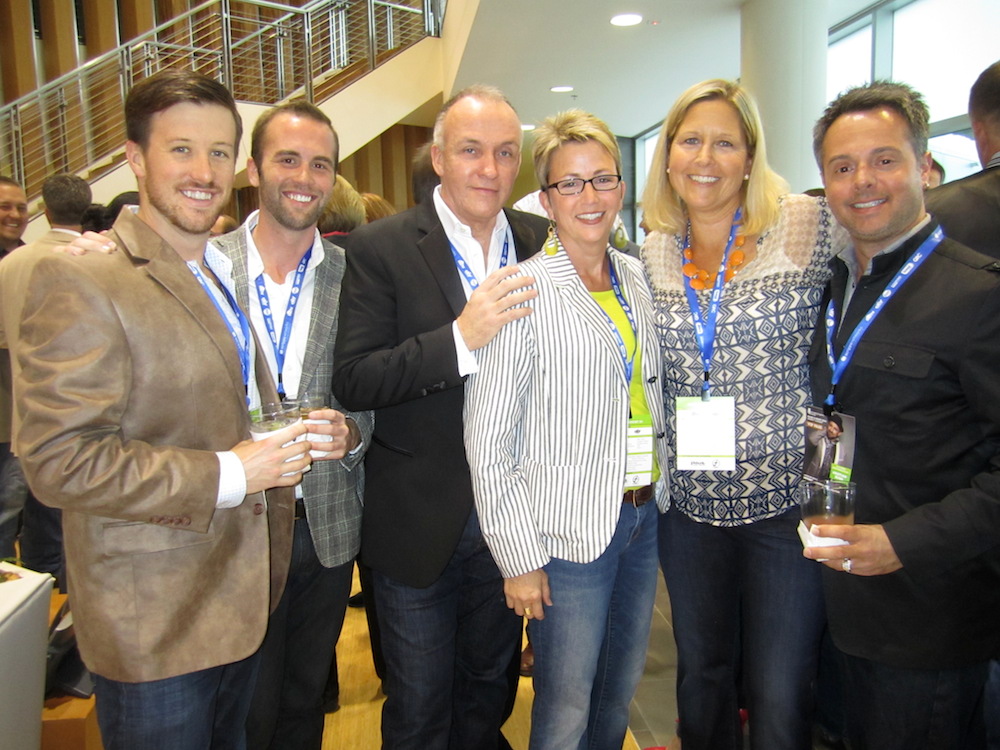 From left, Ryan Connor, Jackson Gainer, Eddie Mannis, Sherry Jenkins, Renee Repka and Dino Cartwright