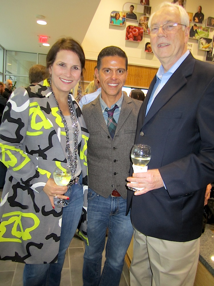 From left, Janet Testerman Creswell, Rene Yanes and Alan Carmichael