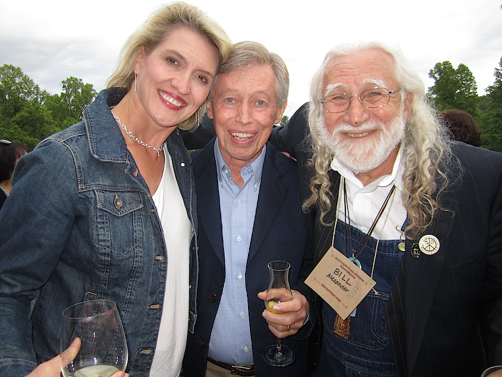 From left, Mary Bogert, Alan Benton and Bill Alexander.