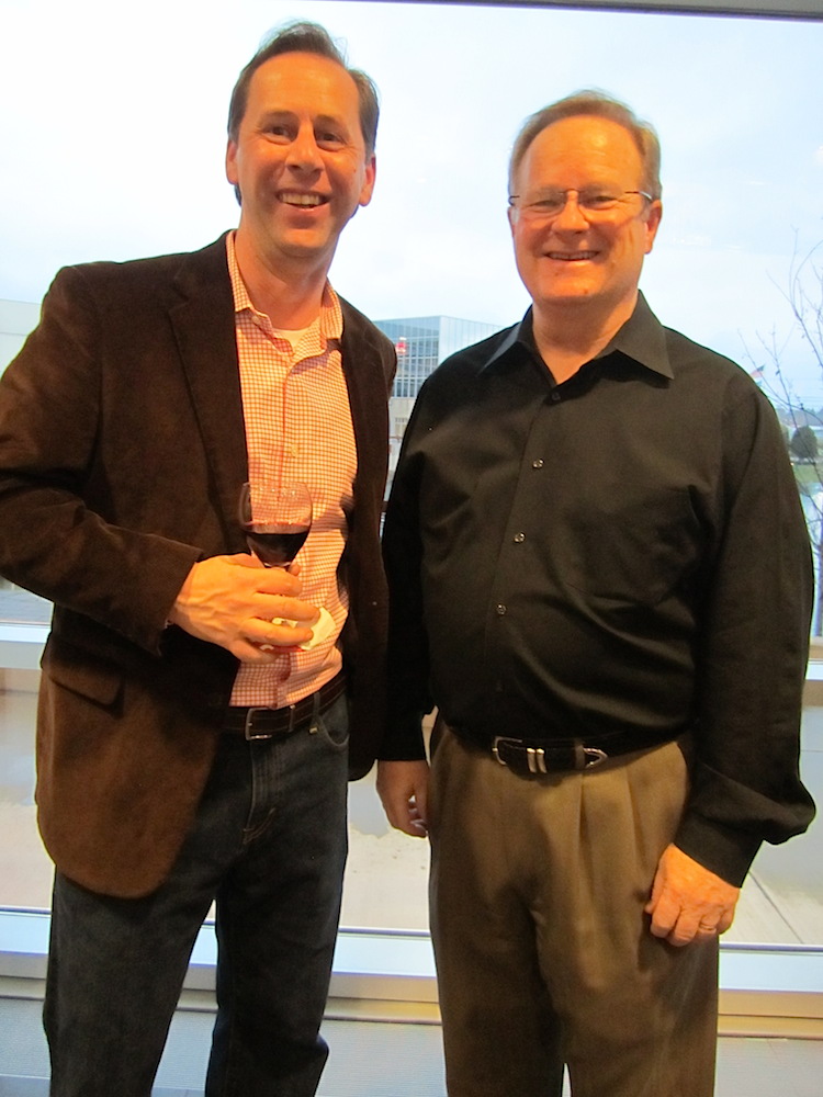 Randy Fields, left, and Allen Begley of Messer Construction.