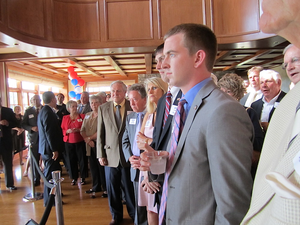 More than 200 folks were there.
