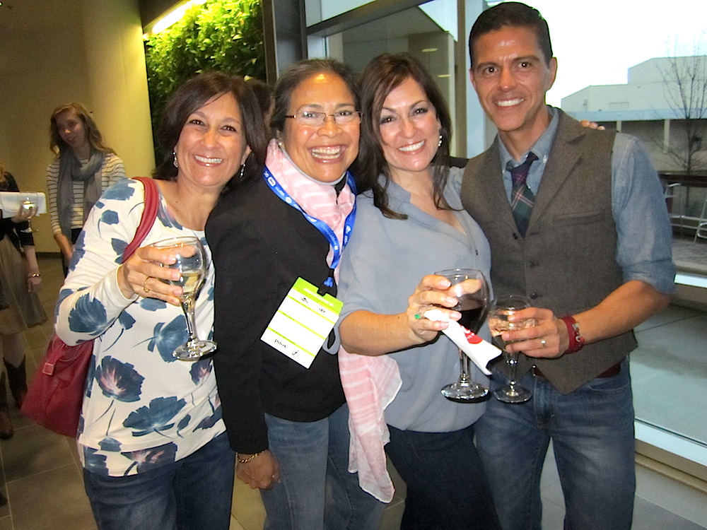 From left, Xxxxxx Robledo, Rosa Mar, Patricia Robledo and Rene Yanes