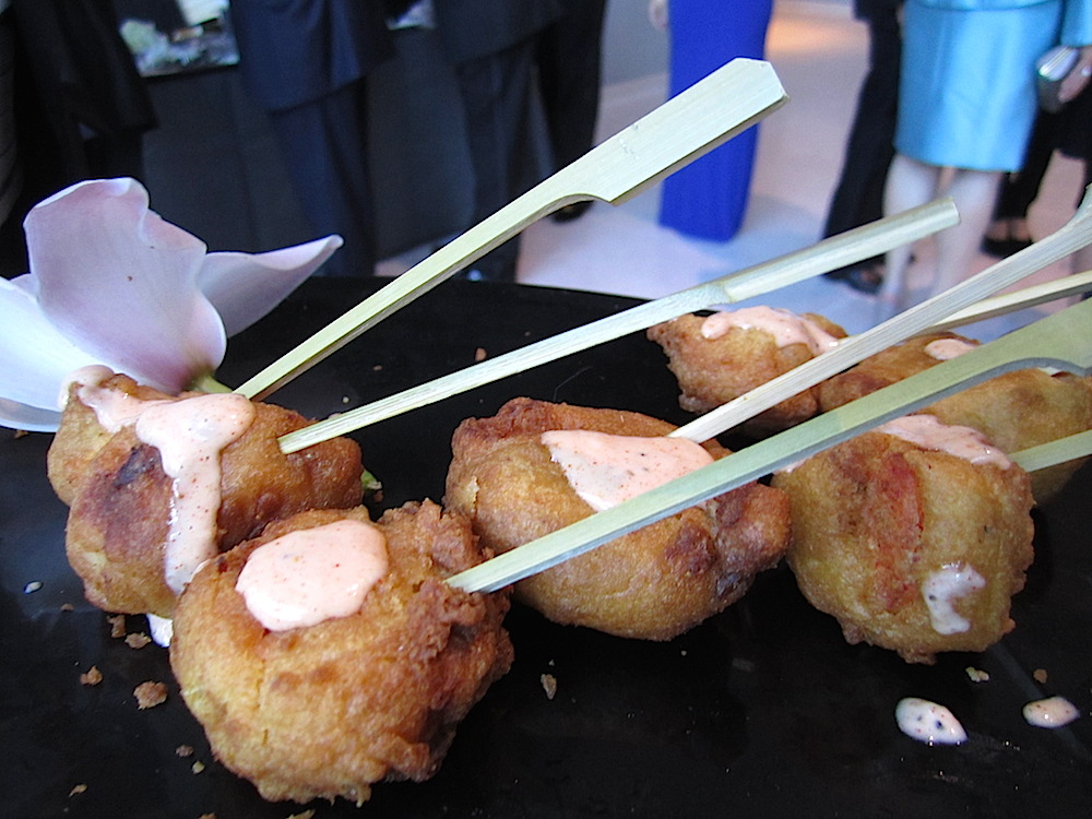 Here are those lobster corn dogs!