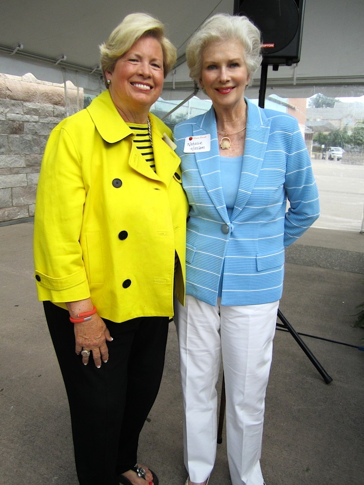 Joan Cronan, left, and Natalie Haslam.