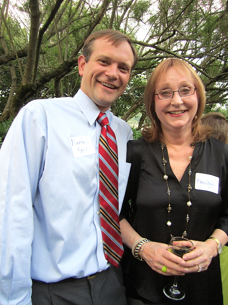 City Councilman Marshall Stair and Ellen Capito