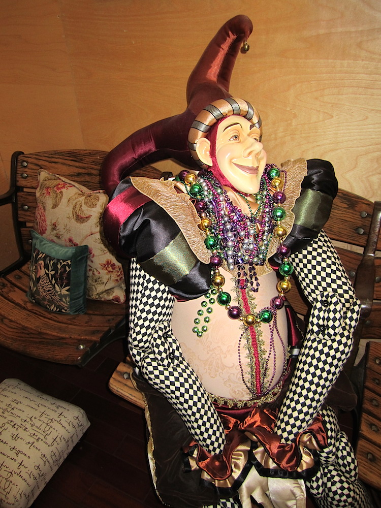 Soon, we said goodbye to Mickey's boyfriend (I love this guy!) and headed out to our next stop, Tim Young's condo above Mast General Store.