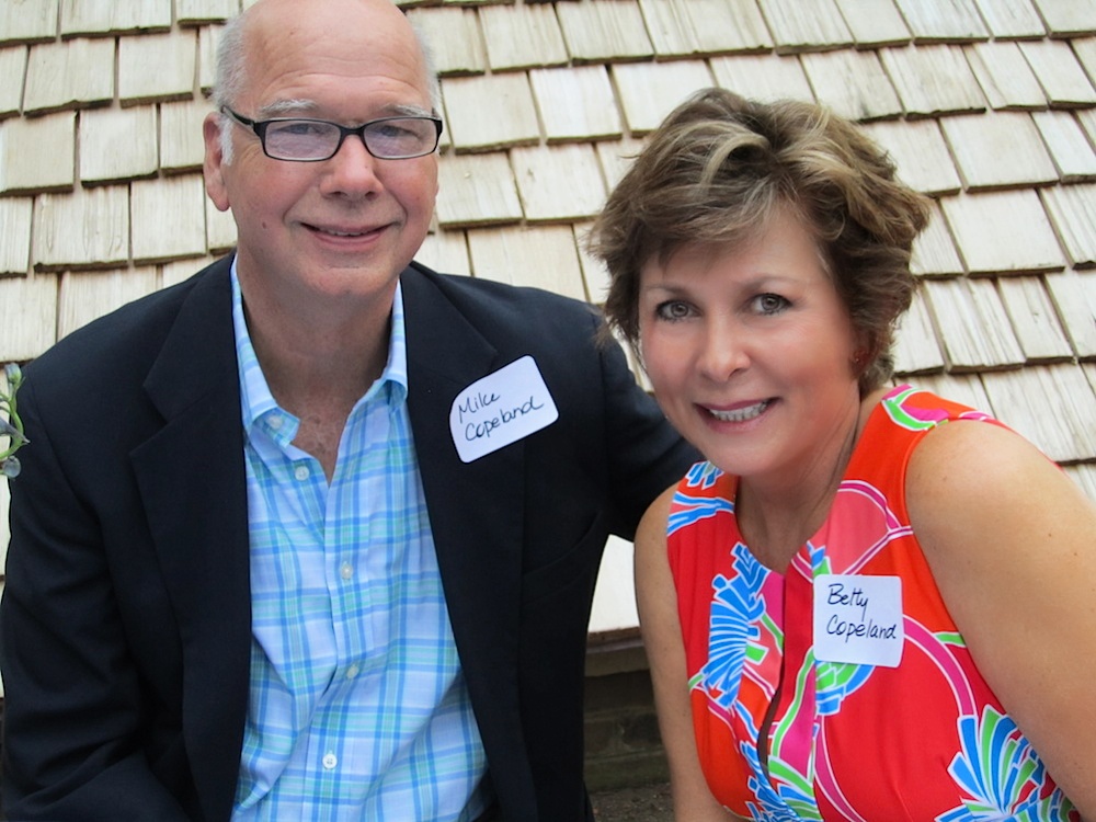 Mike and Betty Copeland.