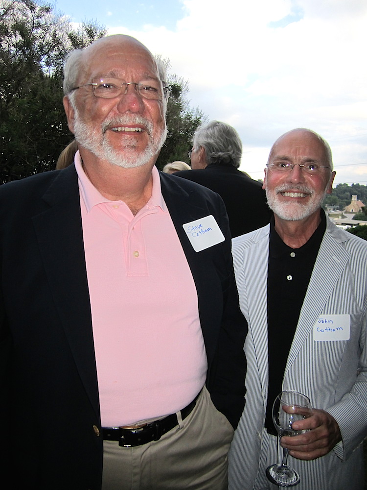 Brothers Steve, left, and John Cotham.