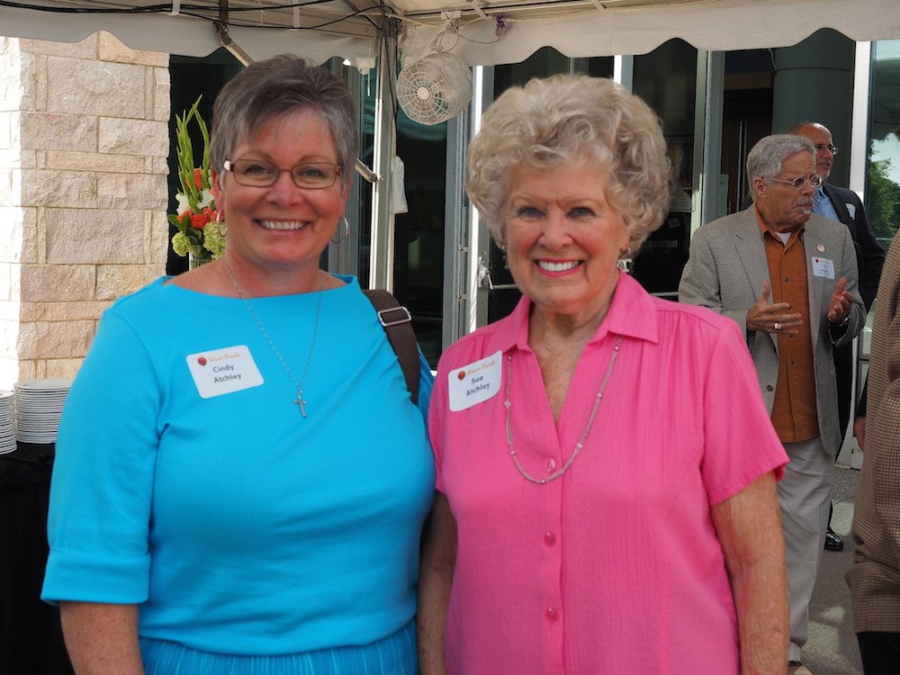 Cindy, left, and Sue Atchley. (Photo by Gary Heatherly)