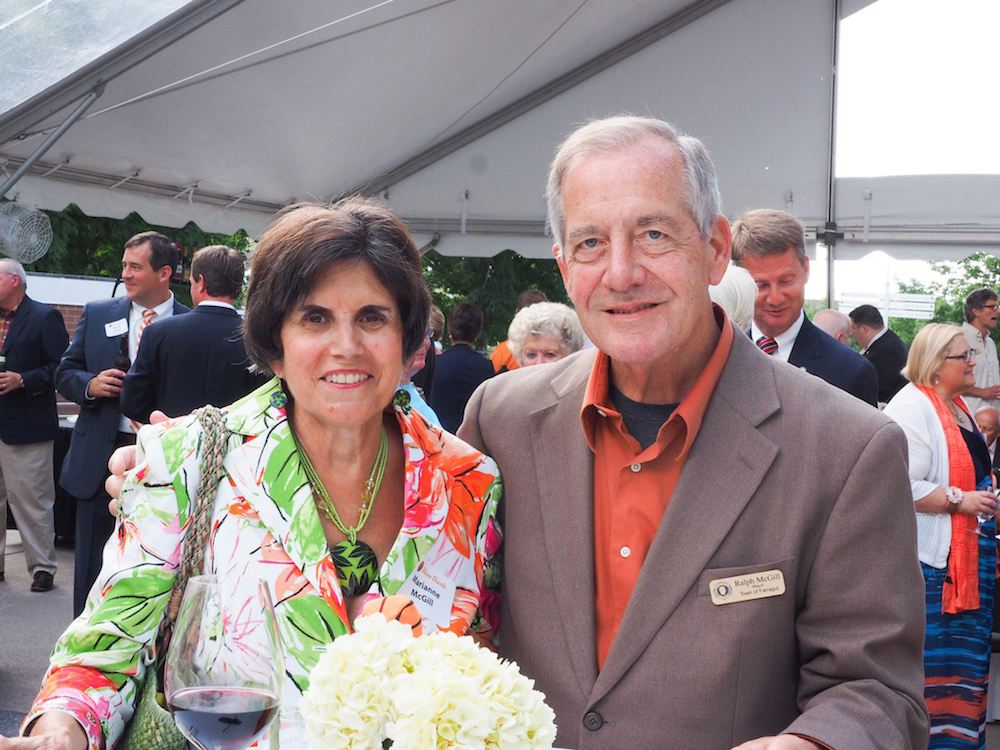 Farragut Mayor Ralph McGill and his wife, Marianne. (Photo by Gary Heatherly)