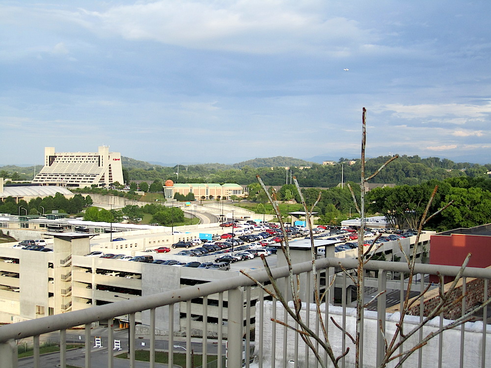 Here's the view to the south.