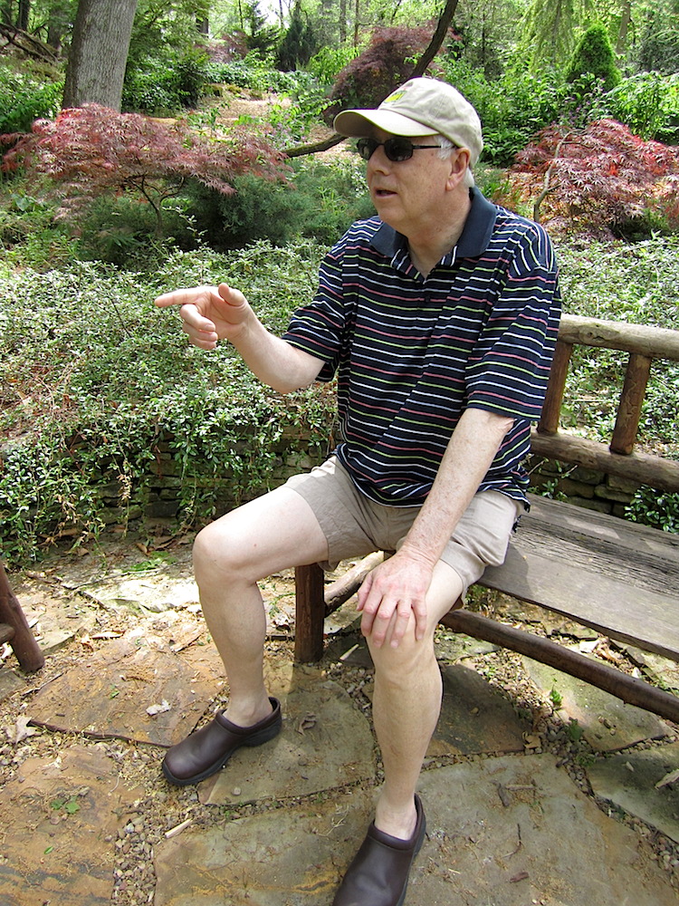 Alan Carmichael being inquisitive.