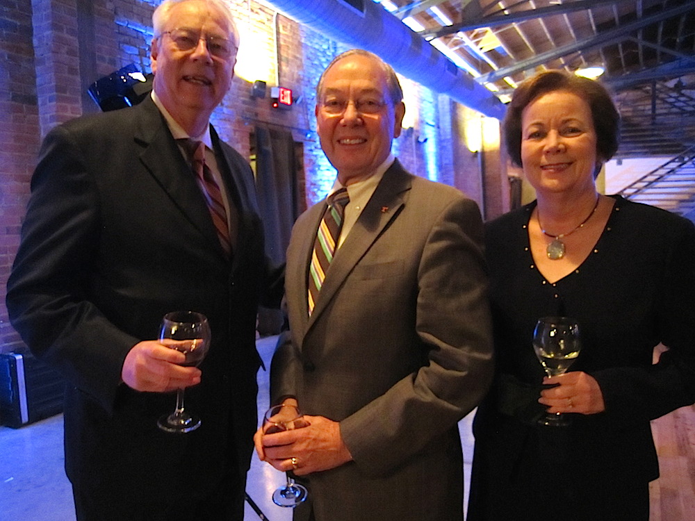 My husband, Alan Carmichael, left, with University of Tennessee Chancellor Jimmy Cheek and his wife, Ilene.