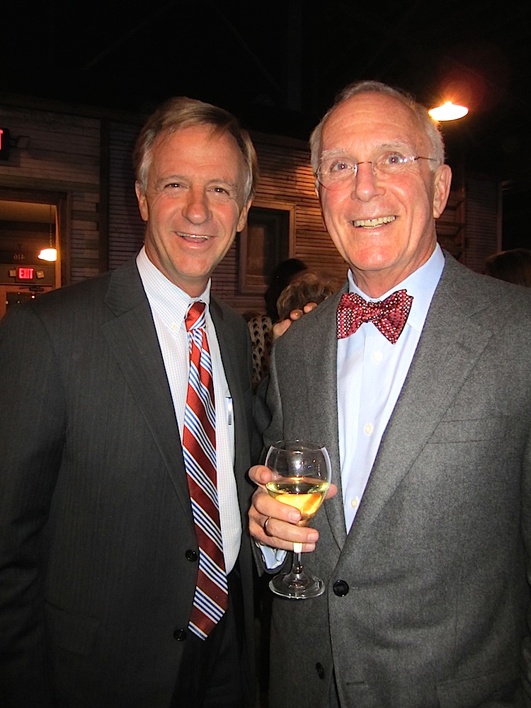 Gov. Bill Haslam, left, with Jeff Chapman