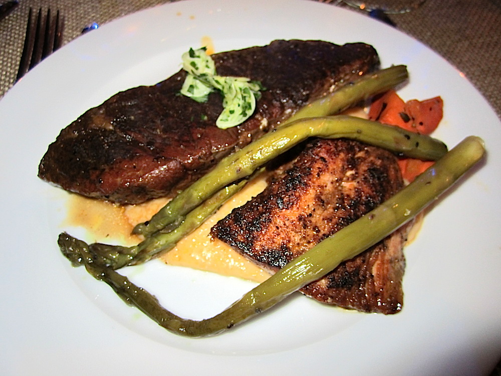 And this huge entree!