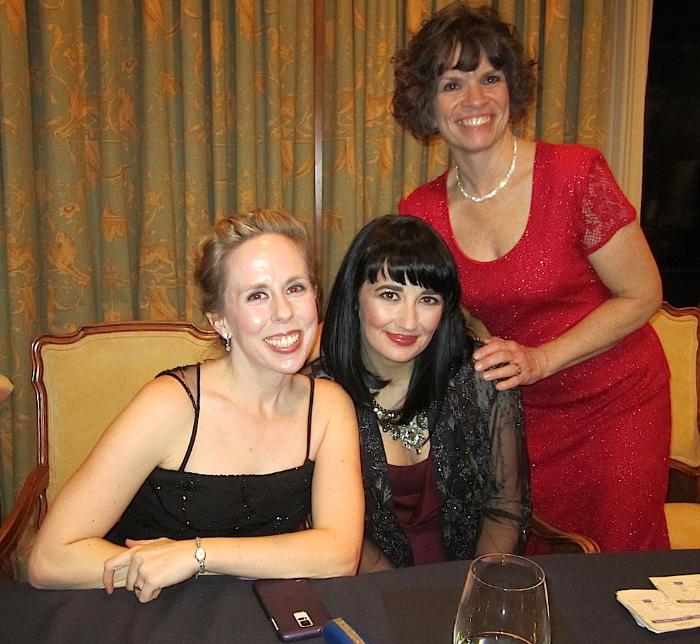 And these great ladies of the KSO staff. From left, Morgan Fleming, Tiffani Mensch and Mary Sue Greiner.