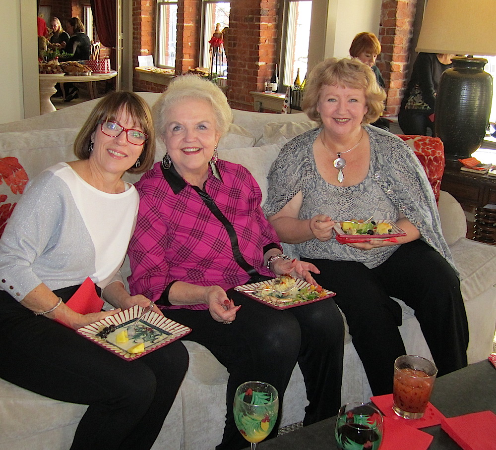 From left, Annette Winston, Dawn Ford and Sheena McCall.