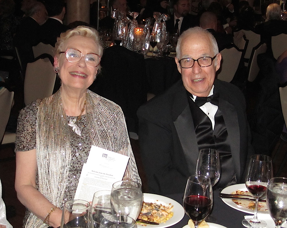 Elizabeth and Rudy Koester. She was chair of the Symphony Ball this year.