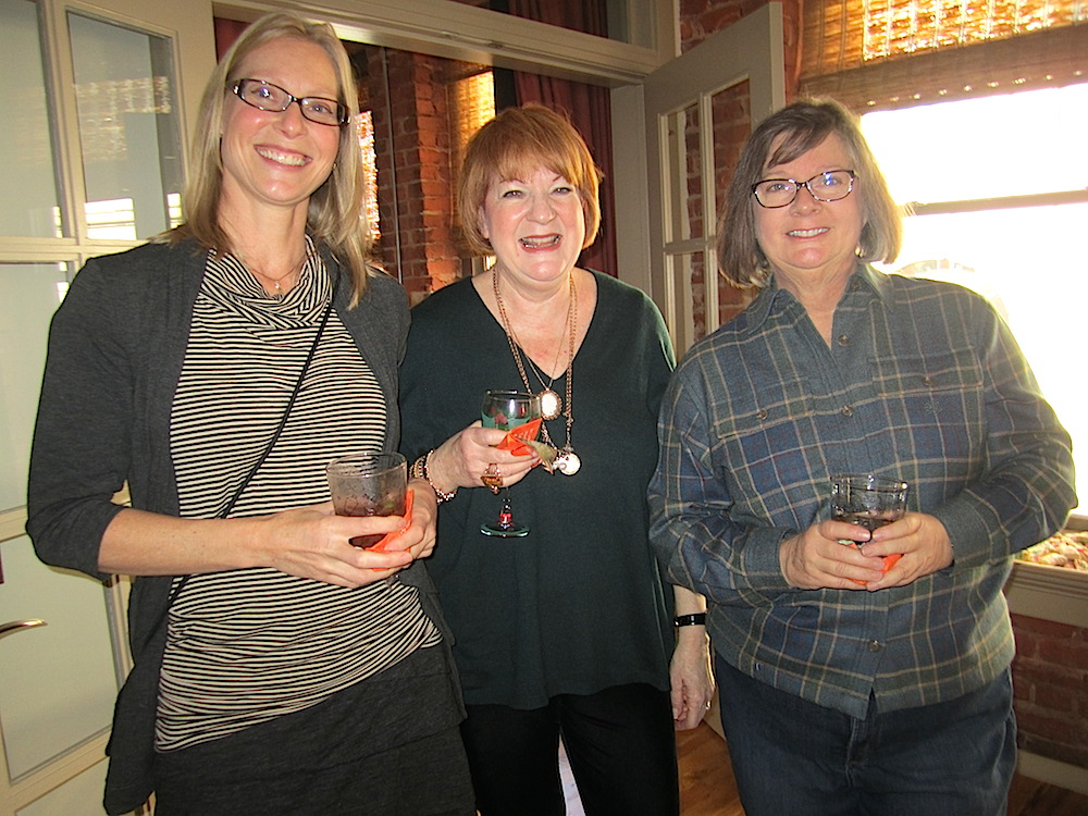 From left, Sara Hedstrom Pinnell, Monique Anderson and Sara Fortune Rose.